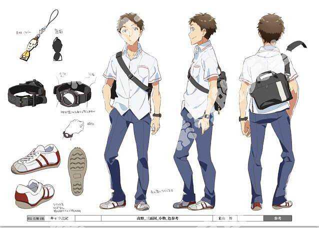 M96动漫设计素材库 1400张卡通人物三视图与人设参考全解析